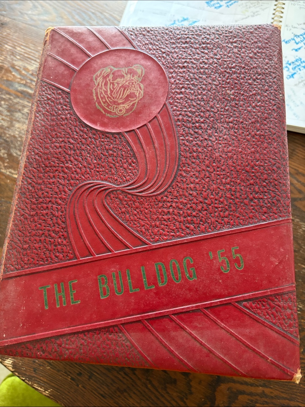 Vintage Style Red Bulldog Wall Plaque - The Bulldog '55